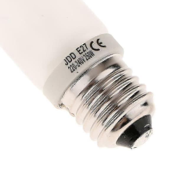 2-pack E27 Halogen Modellampa 250W Frostat Glasrör