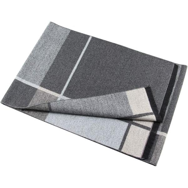 Herr Varm och Mysig Tartan Scarf Mode och Elegant Klassisk Rutig Scarf i Höst Vinter Check Scarf 14