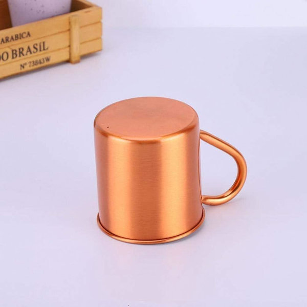 420 ml ren kopparmugg Moscow Mule-mugg, kopparmugg för Moscow Mule, ren kopparcoctailkopp, restaurangbar kall dryckeskopp 1Pcs
