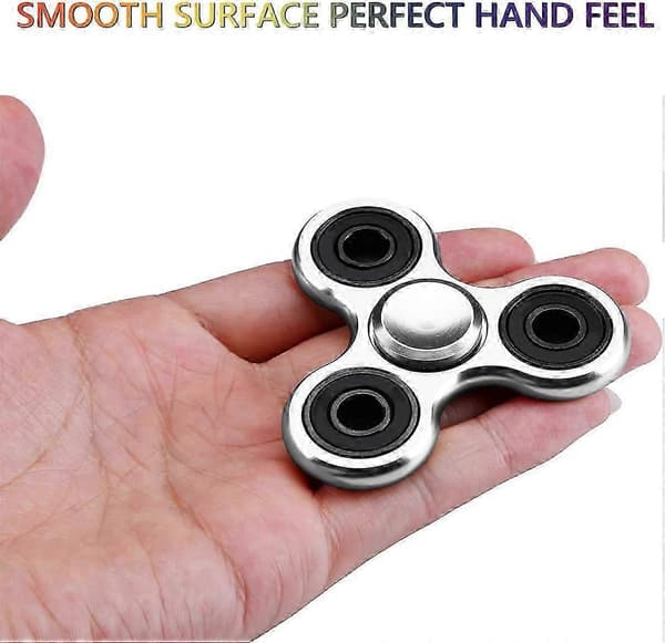 Fidget Spinner-leketøy med rustfritt stållager for EDC ADHD-fokus R M