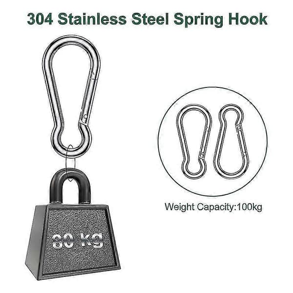 Solsejl Hardware Kit 304 Rustfrit Stål Anti-rust Solsejl