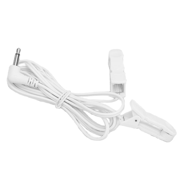 Tens Ear Clip 3,5 mm Tens Wire Kabel Elektrod Bly Kabel Öron Clip för Tens Unit Physiotherapy Machine