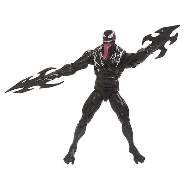 Venom Spider-Man Actionfigur Leksak Yamaguchi Marvel Legends Serie Samlarmodell Med Utbyteskit