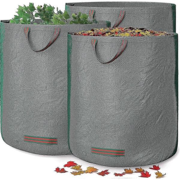 3x 60l Repimättömät puutarhapussit