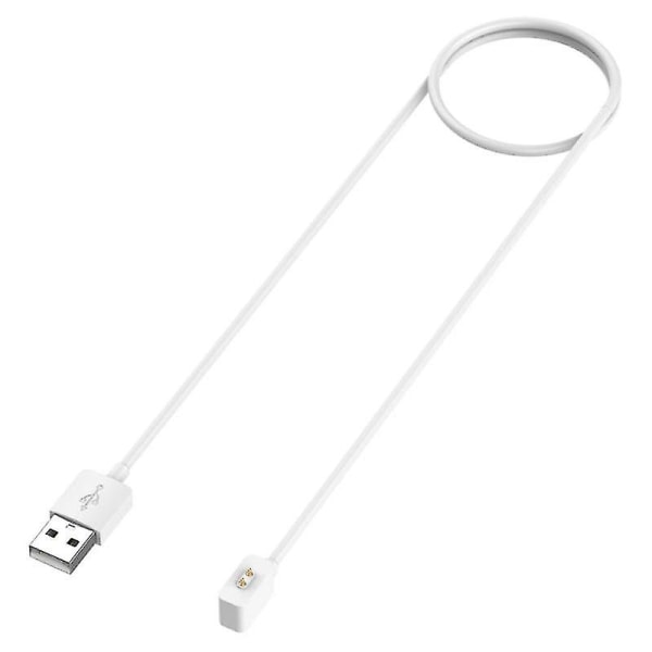 0,6 m 1 m magnetisk laddare för Xiaomi Mi Band 8 Redmi Band 2 automatisk laddningskabel data dockningsstation USB-laddare White 1