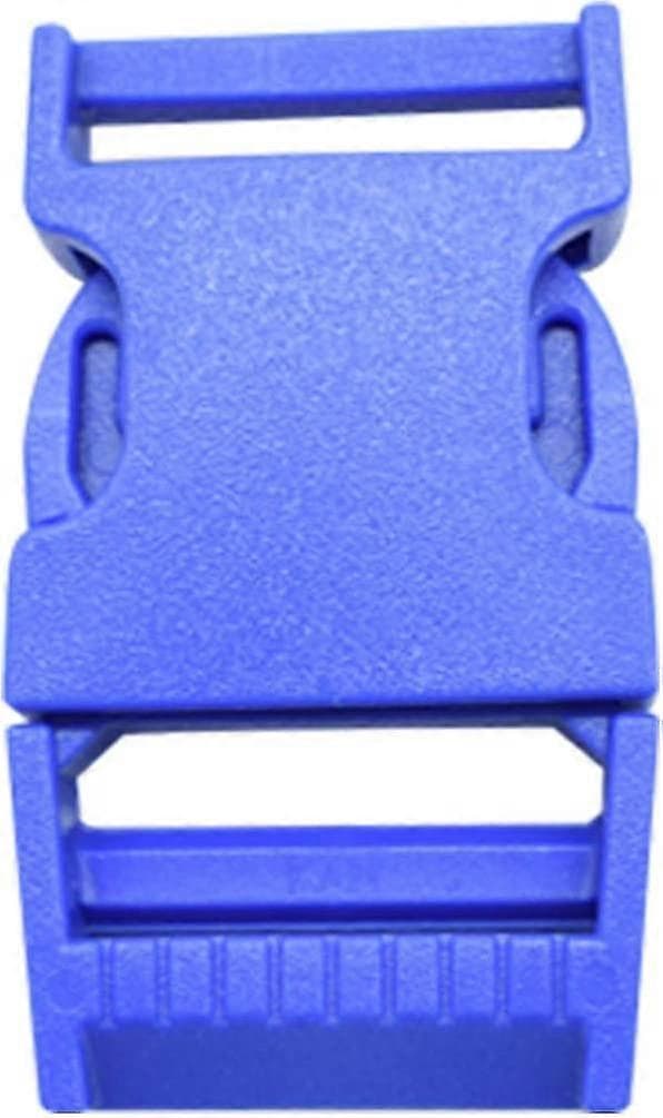 Mini sikkerhetsspenner med 25 mm plastfester for ryggsekkstropper, 30 stk.