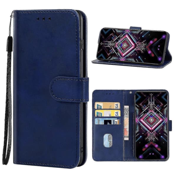 Læder Etui Til Xiaomi Redmi K40 Gaming fi Blue