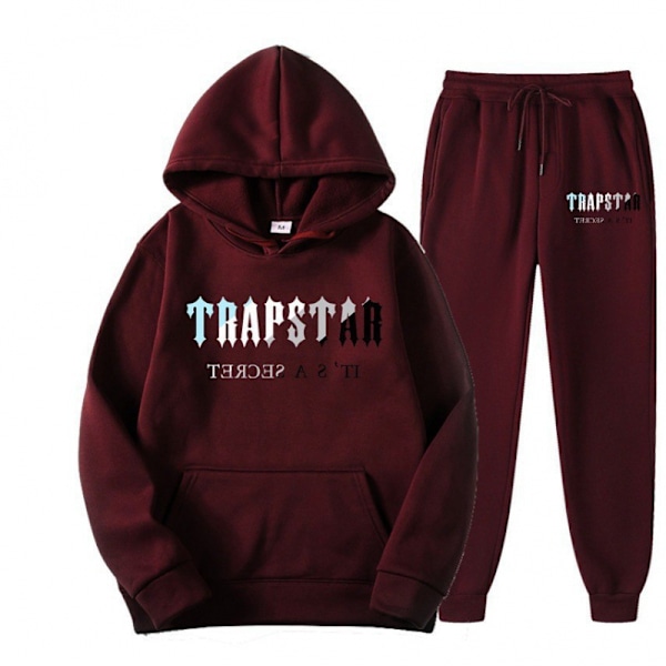 Löparsportkläder set med huvtröja unisex sportkläder huvtröja byxor XL