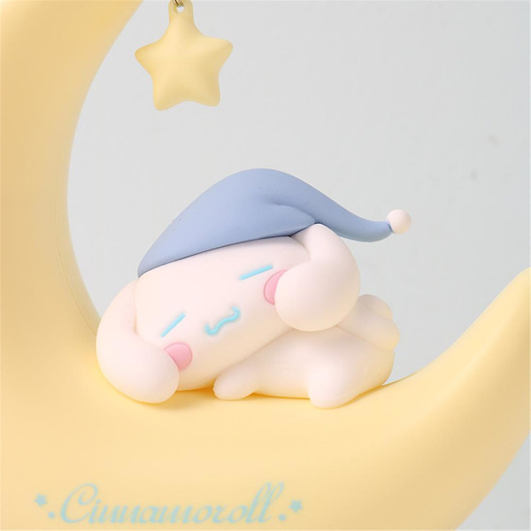 Lahjat Lapsille Kuromi/Melody/Cinnamoroll LED Yövalo Ladattava Pöytälamppu Koti Dekor Cinnamoroll