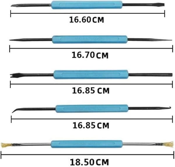 6 stk. Modellskip Rigging Taljer, Holdbare DIY Verktøysett for Tremodellskipbygging