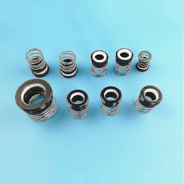 156-serie Passar 8 10 12 14 15 16mm Od Shaft Vattenpump Mekanisk Axel Tätning Enstaka Spiralfjäder För Självpumpande Pump 15mm