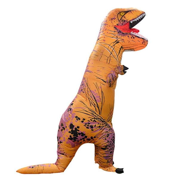 Halloween Tyrannosaurus Rex inflatable suit dinosaur party performance suit funny show inflatable suit dinosaur inflatable suit adult (150-190CM)