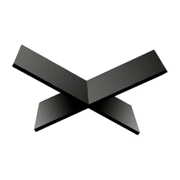 Akryl Bogstand Åben Bog Display Stand til Opskrift Noder Lærebøger Klar Black