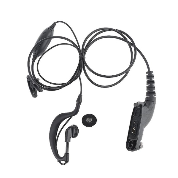 Stærk og holdbar mikrofon headset til Motorola Xpr6000/6550 Dp4801 P8668 Black