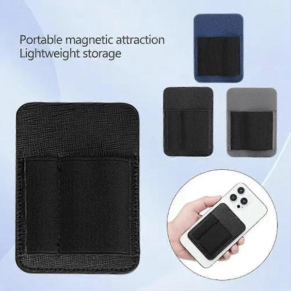 Til magnetisk mobiltelefon lille haledekoder opbevaringsdæksel magnetisk lille haledekoder beskyttende Co Blå