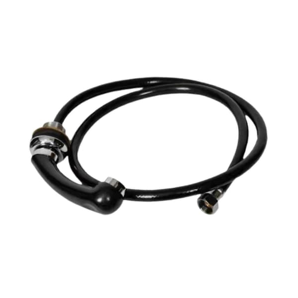 Salong Sjampobolle Sprayhode Sjampobolle Kran Solid Fleksibel Erstatning Black