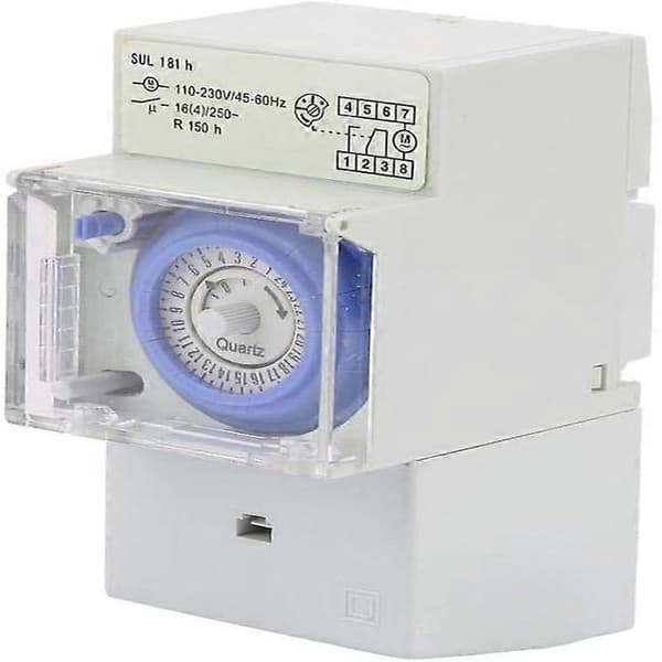 Timer, 24 timers tidsomskifter, analog mekanisk timer