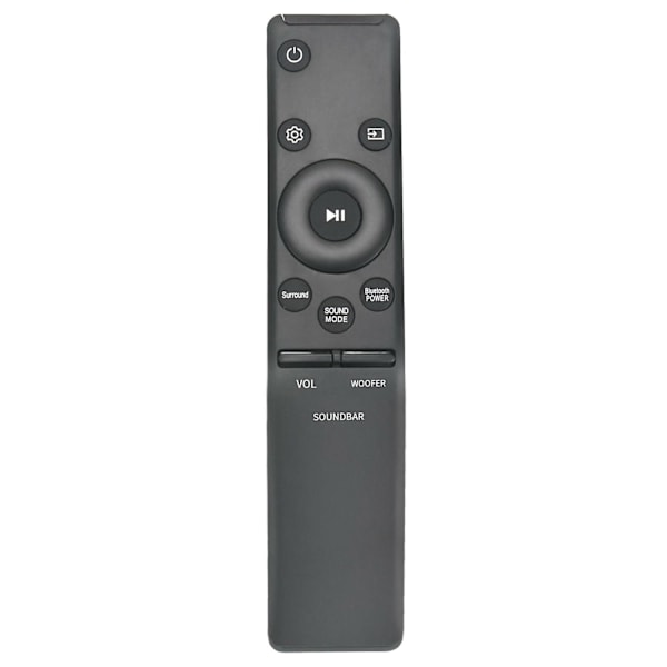 Ah59-02758a Erstatningsfjernkontroll for Soundbar -m450 -m4500 -m4501 -m550 -m430 -m360 -m370 Black
