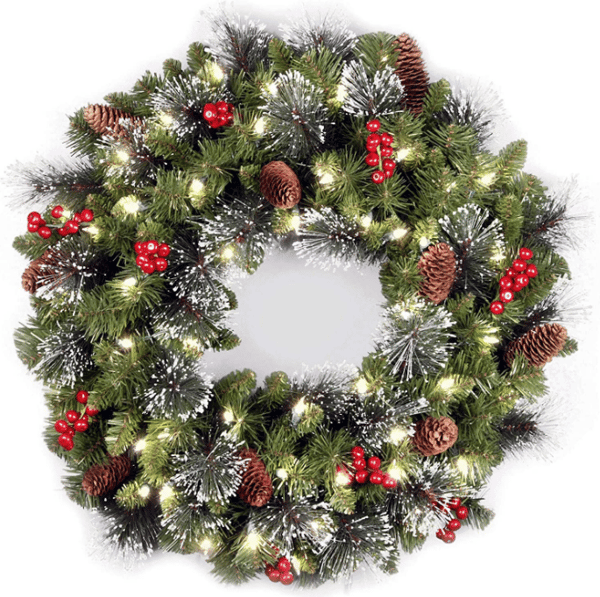 Julkrans för heminredning, julkransar 50cm