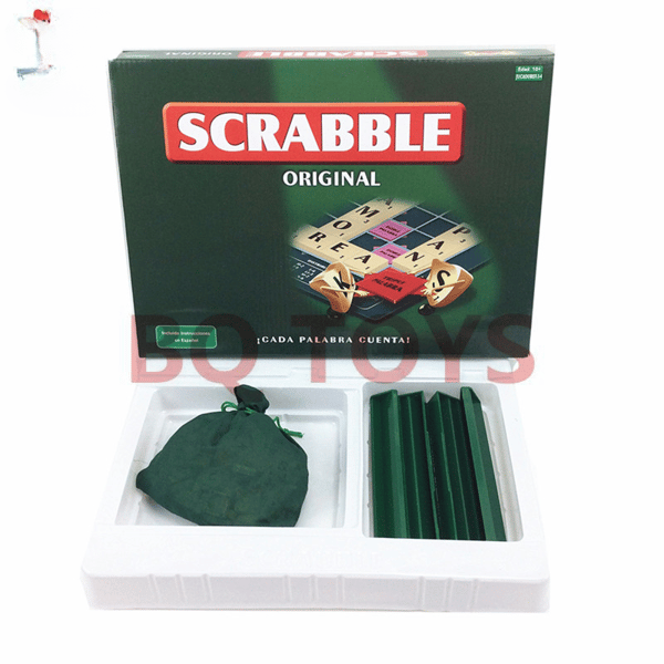 Spanskt brädspel Pussel Spanskt brädspel Scrabble Español