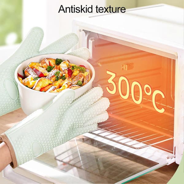 Silikonköksvantar – Flexibla Oljebeständiga för Grillning