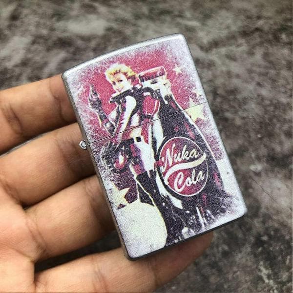 Fallout-tema lighter Unik morsom fakkel lighter Samleobjekt for fans 14