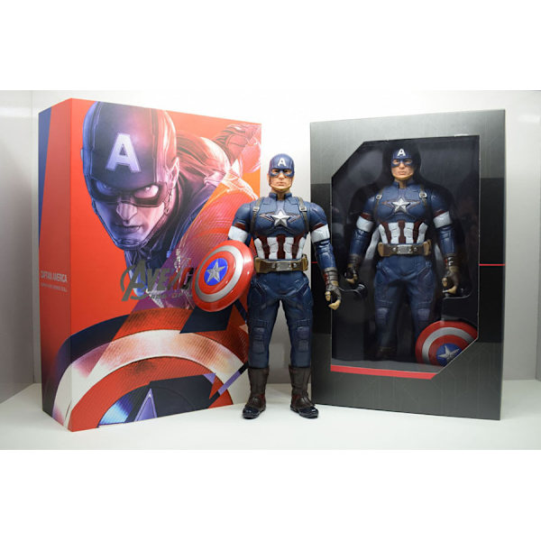 Håndlavet perifer modelsimulering 33CM stor Spider-Man vinyl dukke hævn serie gaveæske version