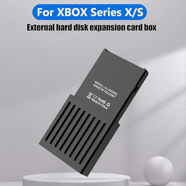 Portabel 1 TB Extern SSD för Xbox Series X/S, Extern Konsol Hårddisk Konverteringsbox M.2 Expans