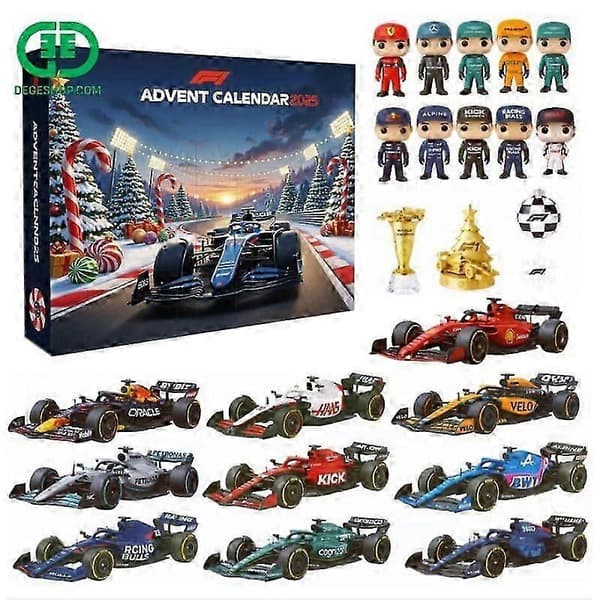 F1 Racing Julekalender Blind Box-HD