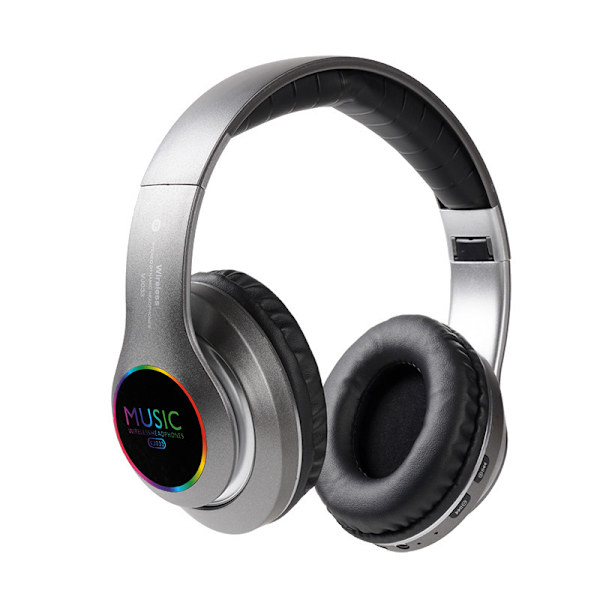 Explosions VJ033 Headset Sports Headset LED farverige lys kraftig bas spil trådløs Bluetooth headset