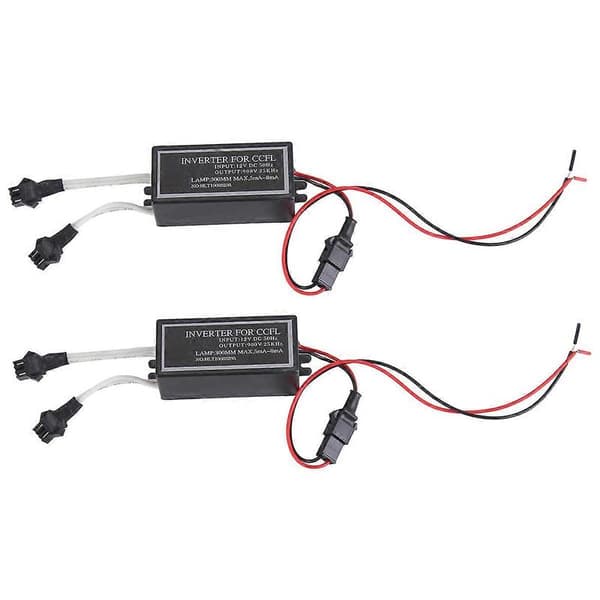 2x CCFL Ringar Inverter Ballast för E36 E38 X3 CCFL Änglaögon