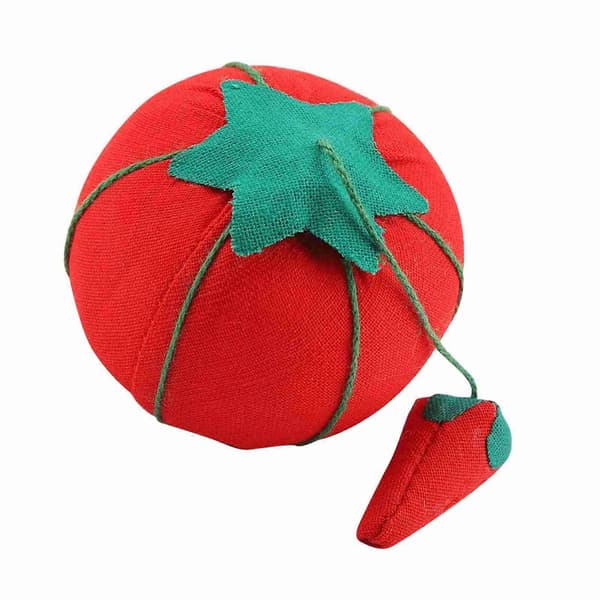 Sett med 2 tomatballformede nåleputer Sysaker