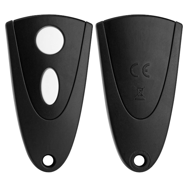 433Mhz Garagedörröppnare för Tormatic Novotron 502 MAX43-2 / 512 MIX43-2 Fjärrkontroll Black
