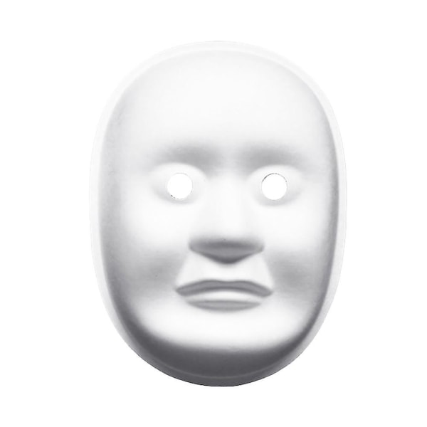 Tyhjä värillinen maalaus naamio Cosplay Pulp Mask päiväkodin tee-se-itse tarvikkeita Jikaix Peking Opera
