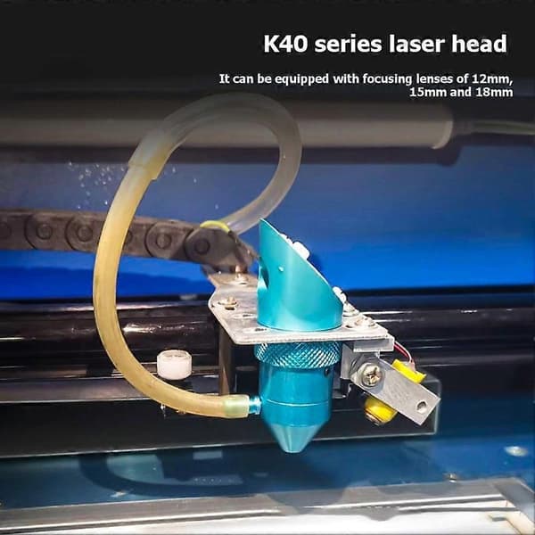 K40 Laserhode 12mm/18mm FL 50.8mm CO2 Laserhode for K40 Lasergraveringskutter