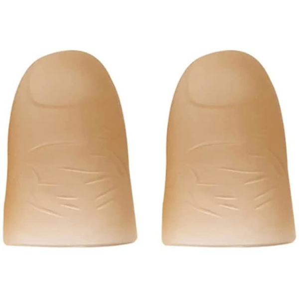 2 stk. Tommelfingerlys Magisk Fingerlys Tommelfinger LED Fingerlampe Tommelfingerlys Fest Magiske Scenetricks