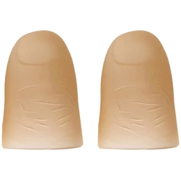 2 stk. Tommelfingerlys Magisk Fingerlys Tommelfinger LED Fingerlampe Tommelfingerlys Fest Magiske Scenetriks