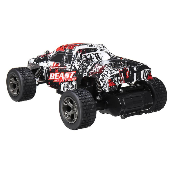 1:20 2,4 GHz High Speed ​​Rc -kaukosäädin Rock Kilpa-auto Maastokuorma-autolelut punainen