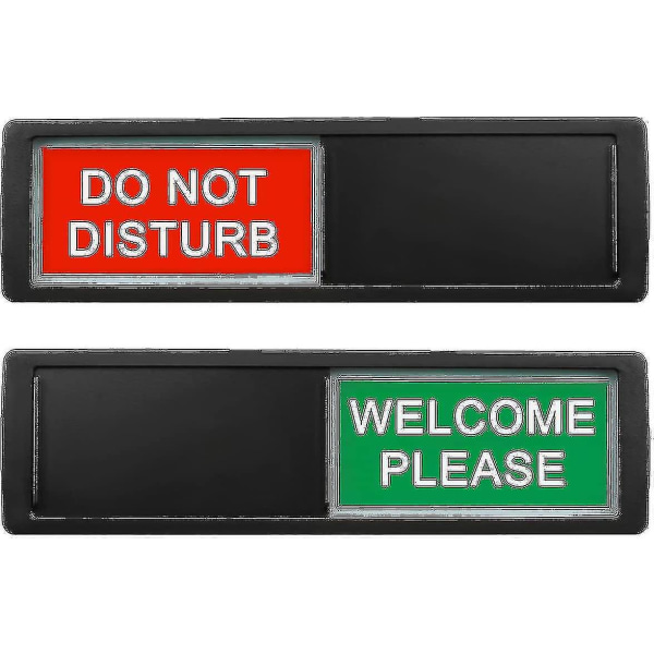 1 stk Åbent lukket skilt, åbent skilte privat skydedørsskilt Indikator Do not disturb sign