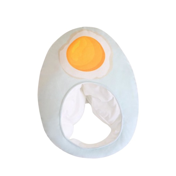 Sinknap Duck Egg -päähineet Söpöt valokuvaustarvikkeet Pehmeä Pehmohattu puettava cover Päänsuojus Sarjakuvapäähineet Cosplay juhlapukutarvikkeet