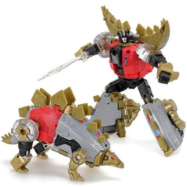 Bpf Dinoking Dinobot G1 Transformation Dinosaurier Action Figur Leksaker Modell Grimlock Slag Slam Snarl Swoop Deformation Bilrobot BPF Snarl no box