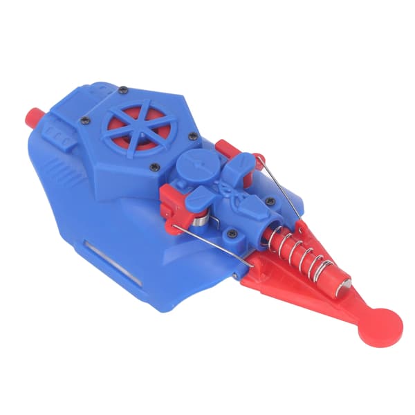 Kids Toy - Web Launcher with Suction Cups, Long Range, Wall Mount, String, Blue