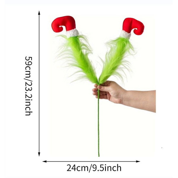 Grinch joulujuhlan koristeet hauska varas Grinch tekojalka joulukuusen latvakuusi koristeet lahjat