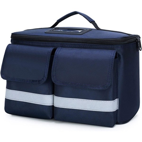 Första hjälpen kit Haversack väska tom bärbar vattentät första hjälpen väska utomhus bilar nödöverlevnadsväska camping reseväska (endast väska)