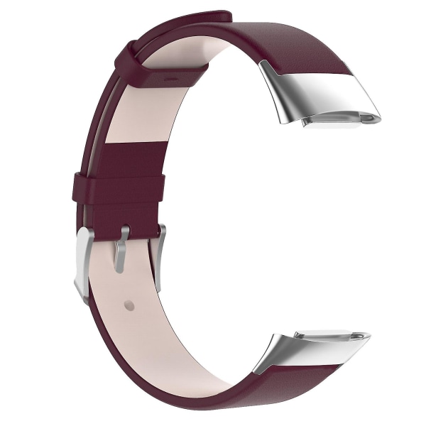 Lämplig för Fitbit Charge5 Smart Watch Läderrem Smart Warch Utsökt modearmband