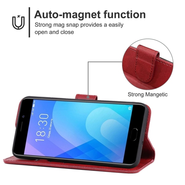 Case för Meizu M6 Obs Red