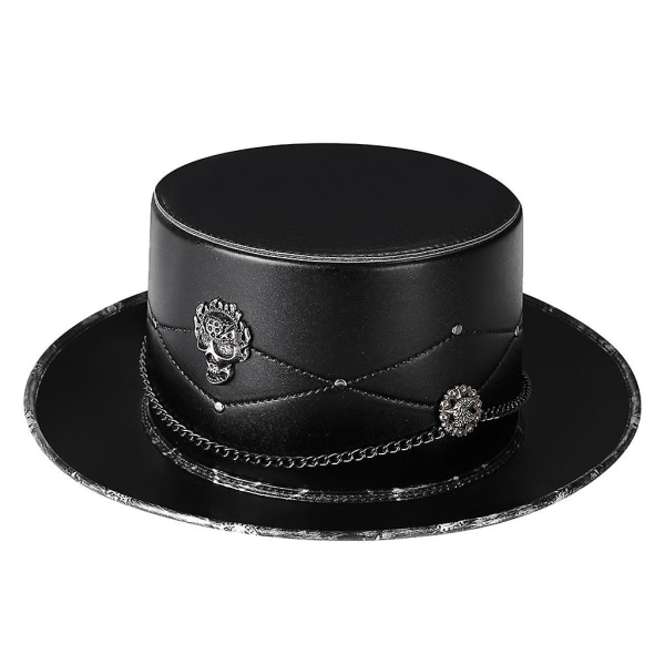 Pestdoktorhatt for Halloween-kostyme Steampunk magiker utkledning fest topphatt nattklubb festutstyr