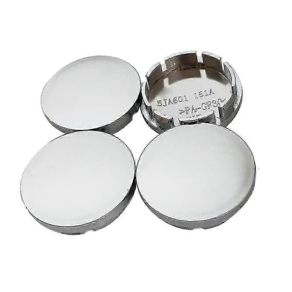 Centerkapsel 56mm Universal Fælgnav Silver