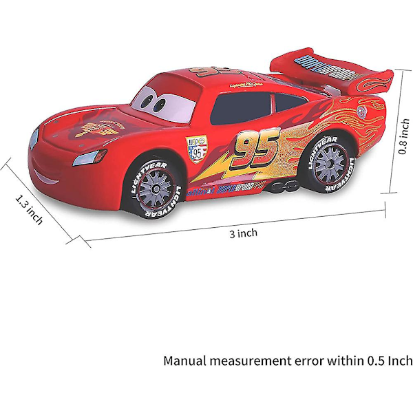 Biler Legetøjsbiler McQueen Chick Hicks Mater Legetøjsbilmodel Køretøj Fødselsdagsbillegetøj til Børn & Filmfans