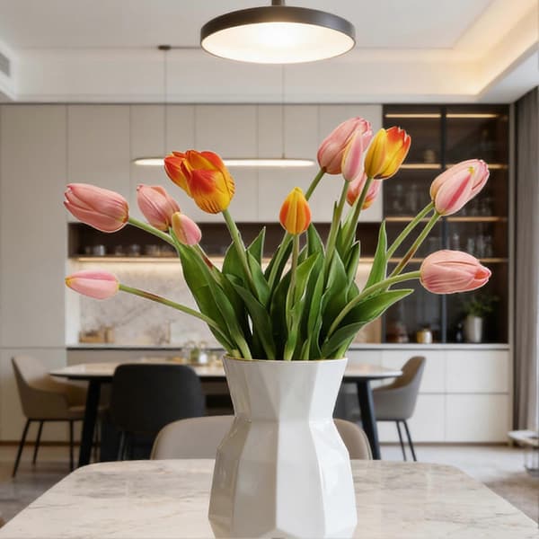 Kunstig Tulipan til Forår – Blomst med Ægte Følelse Red